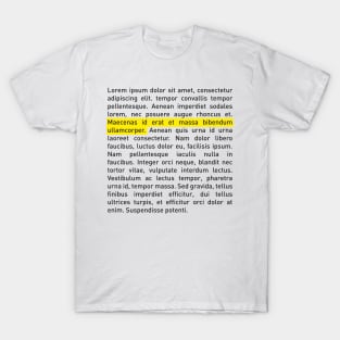 Lorem ipsum T-Shirt